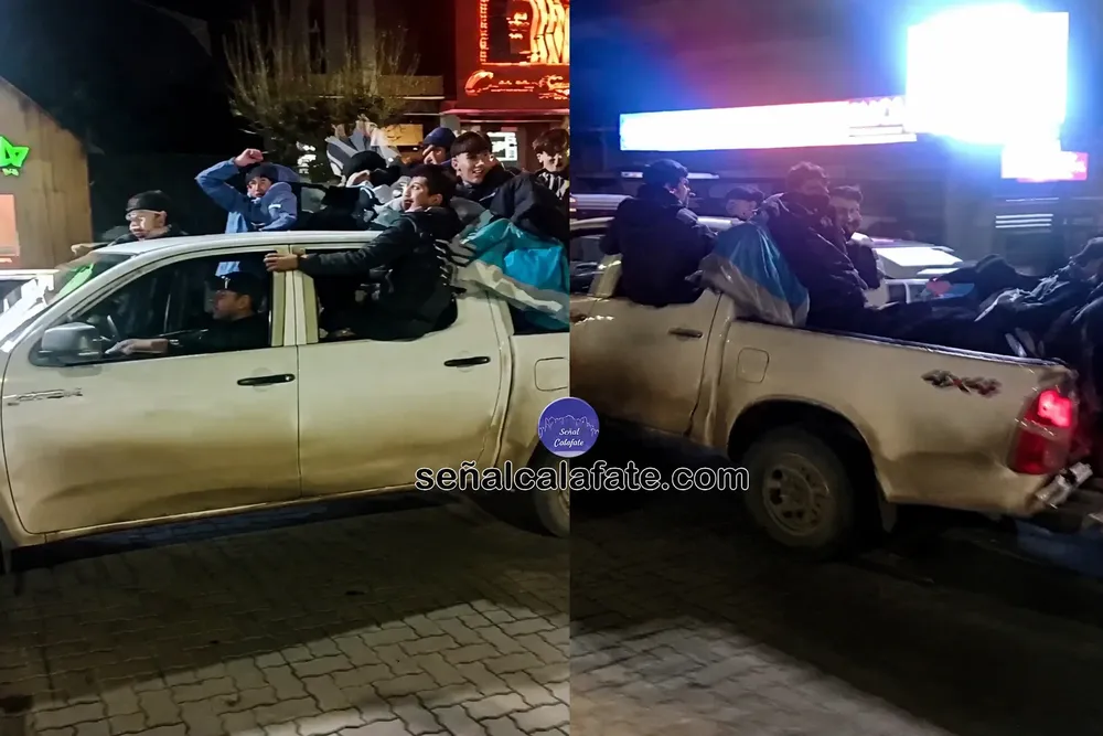 camioneta festejos accidentes